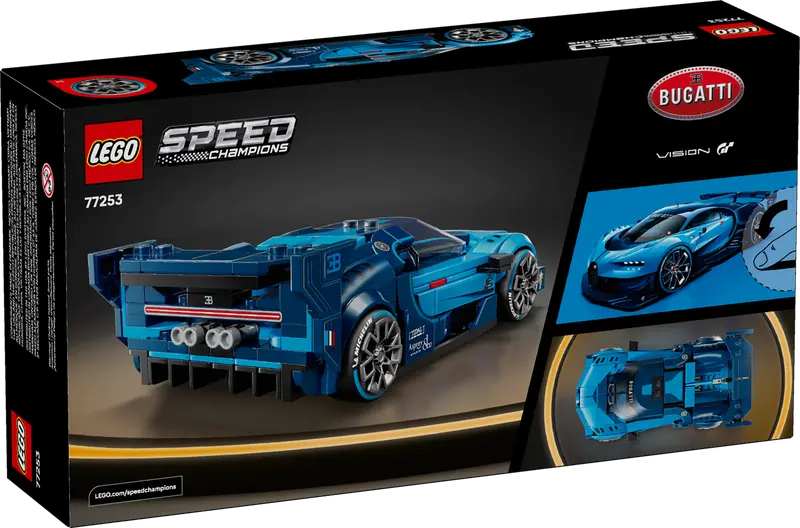 LEGO Speed Champions Bugatti Vision GT Hypersportwagen 77253