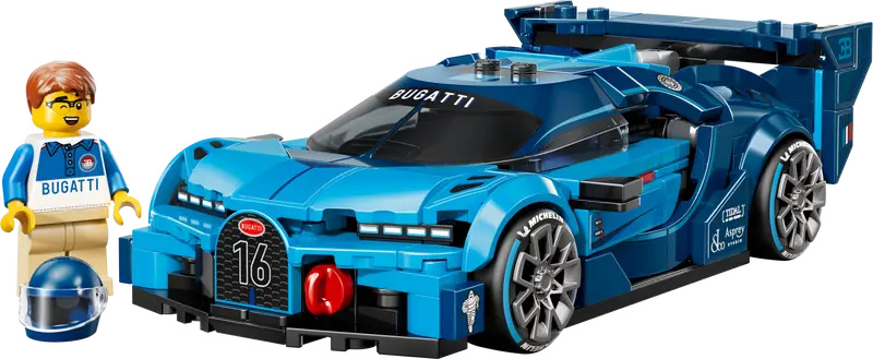 LEGO Speed Champions Bugatti Vision GT Hypersportwagen 77253