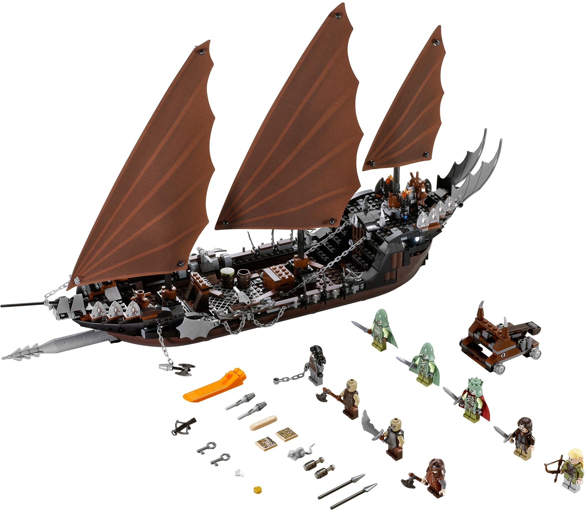 LEGO The Lord of the Rings Hinterhalt auf dem Piratenschiff 79008