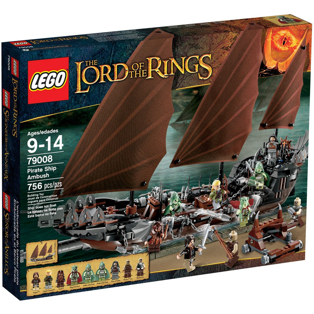 LEGO The Lord of the Rings Hinterhalt auf dem Piratenschiff 79008