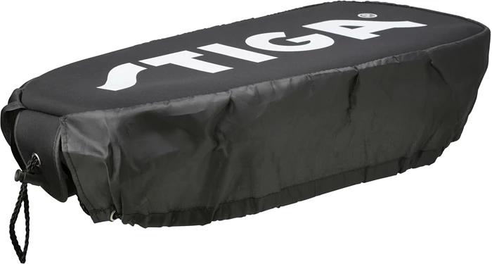 Coussin de siège Stiga Snowracer Curve, noir, rembourrage de 4 cm d'épaisseur