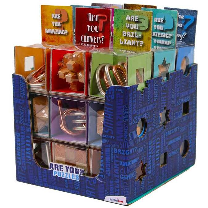 Puzzle-Spiele Metall / Holz