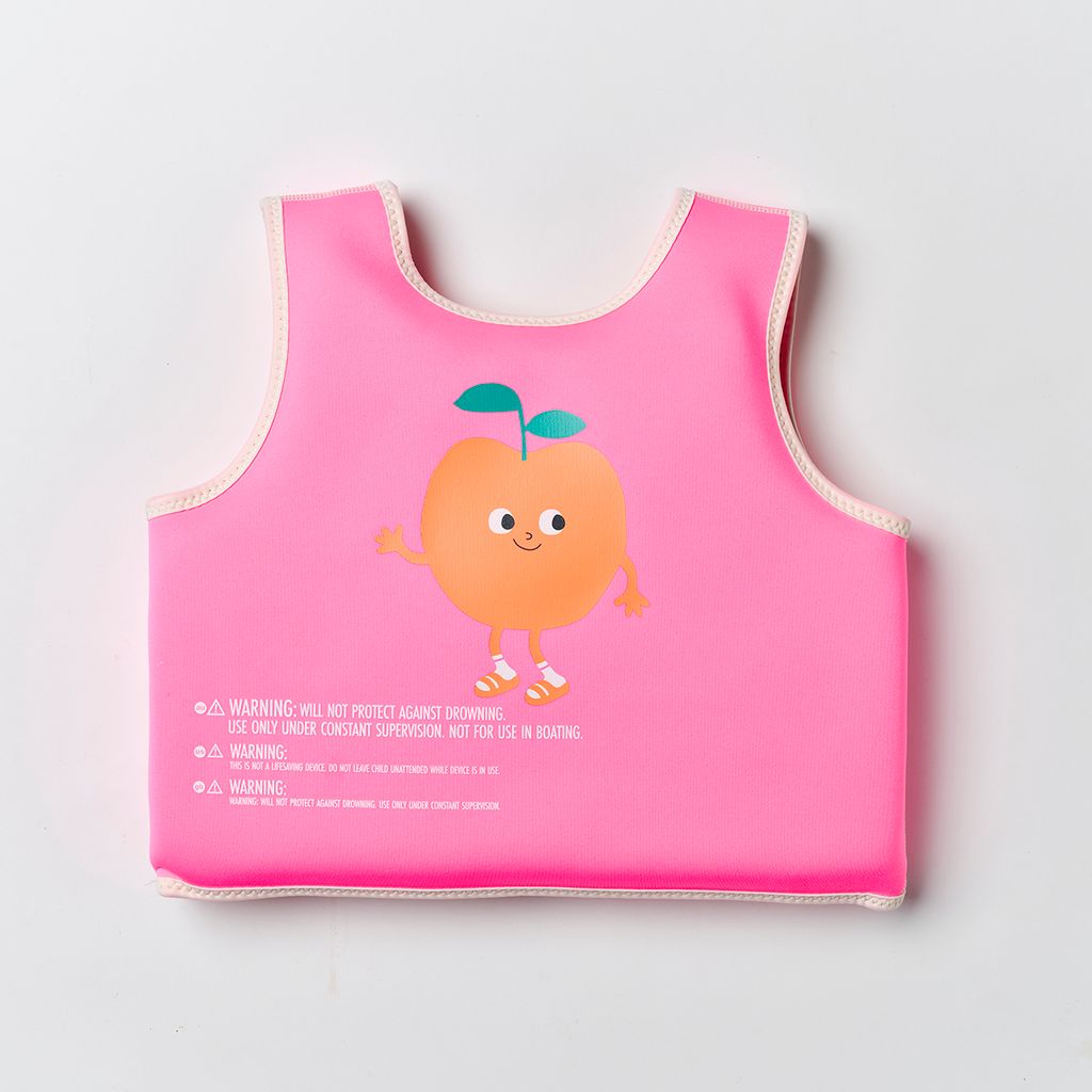 Sunnylife Schwimmweste 3-6 Poppy the Peach Neon Pink