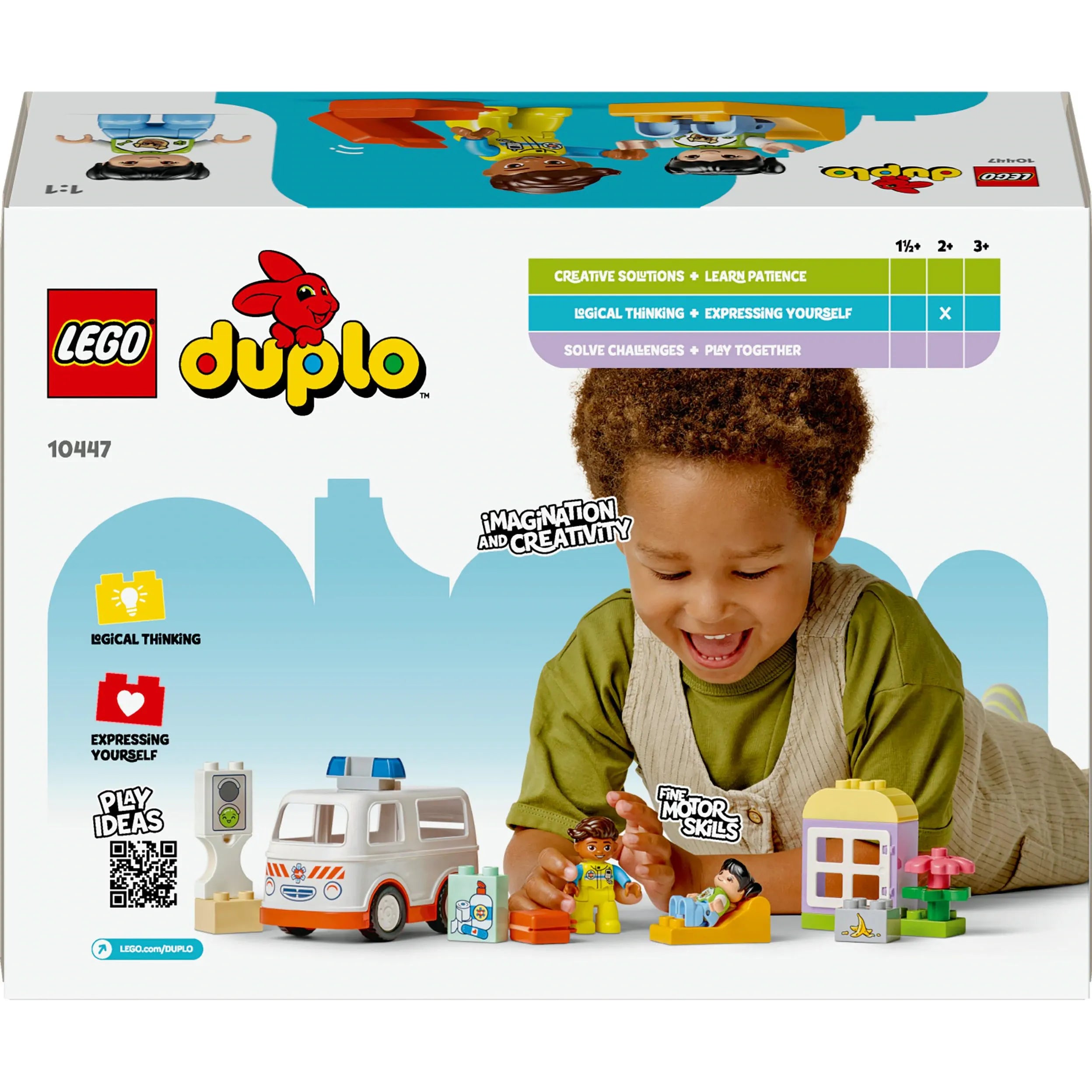 LEGO DUPLO Rettungswagen mit Fahrer 10447
