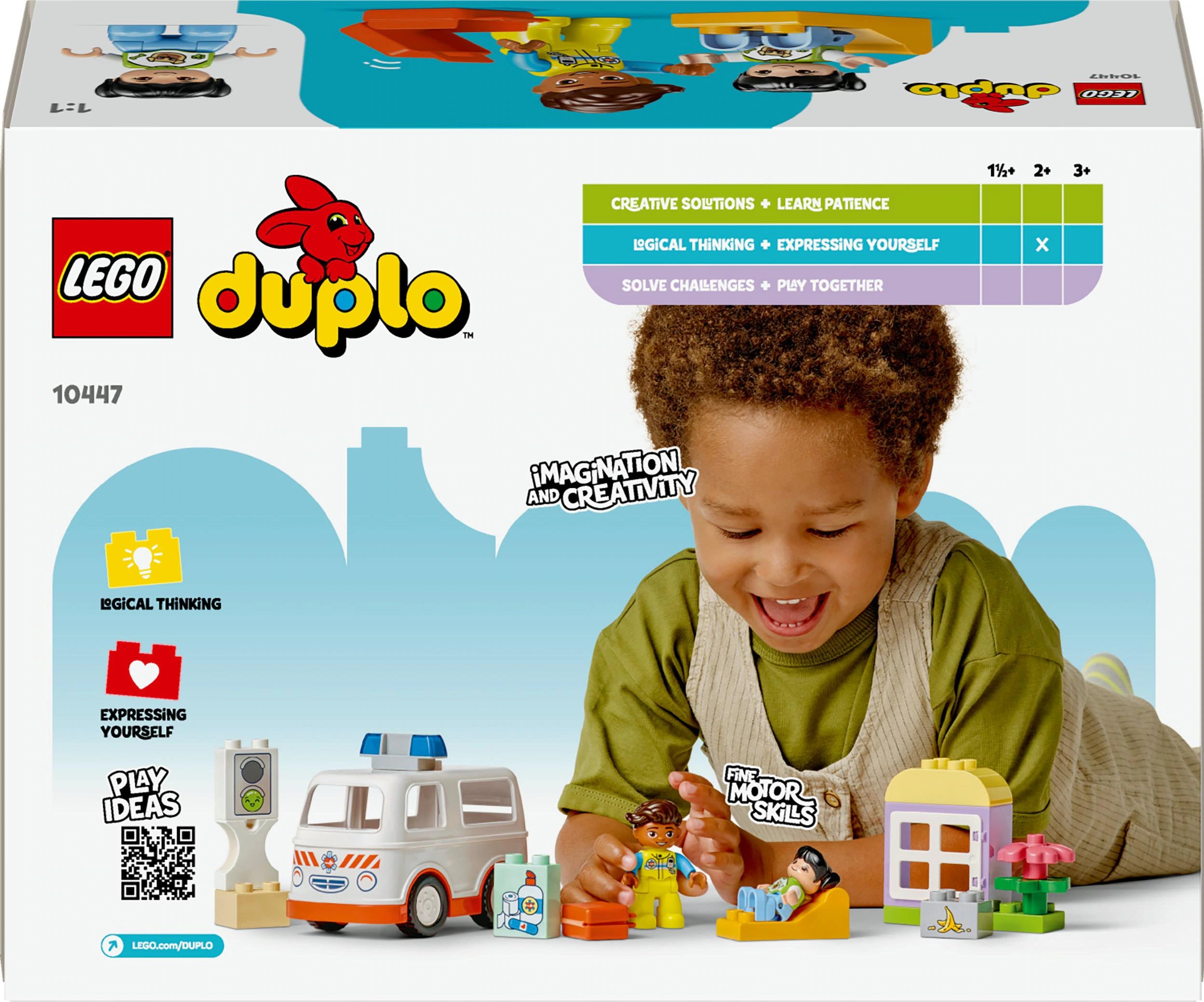 LEGO DUPLO Rettungswagen mit Fahrer 10447