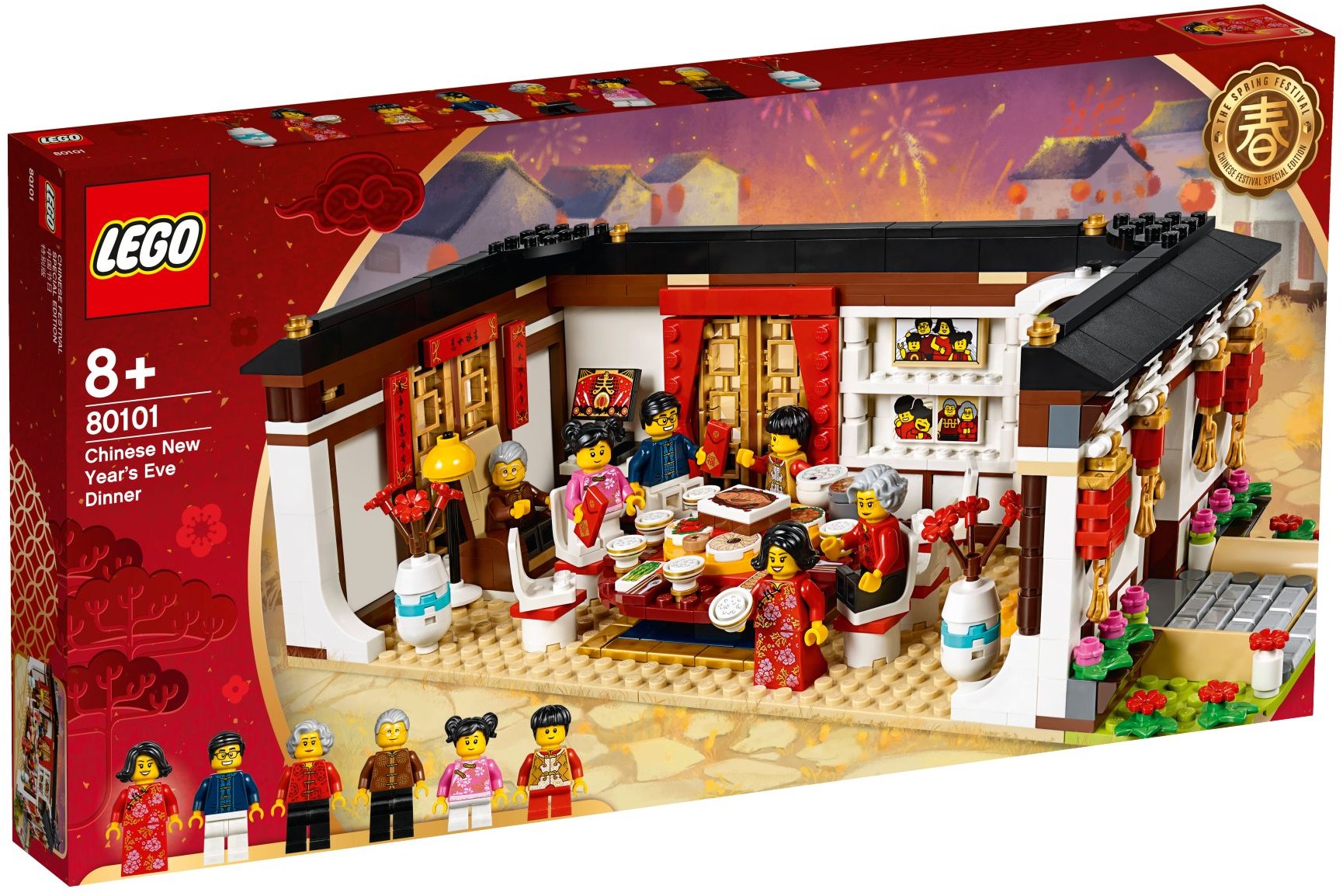 LEGO Seasonal Festessen am chinesischen Neujahrsfest 80101
