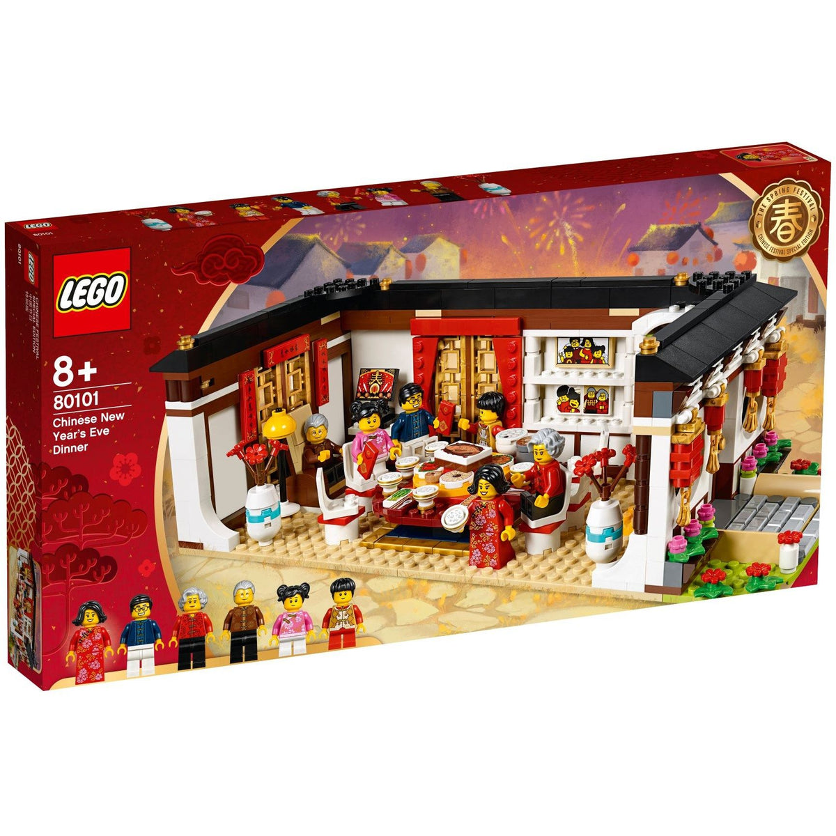 LEGO Seasonal Festessen am chinesischen Neujahrsfest 80101