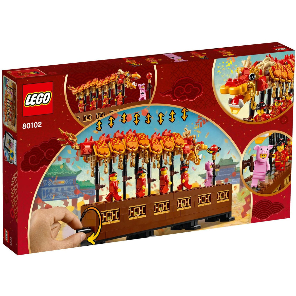 LEGO Sesaonal Drachentanz 80102