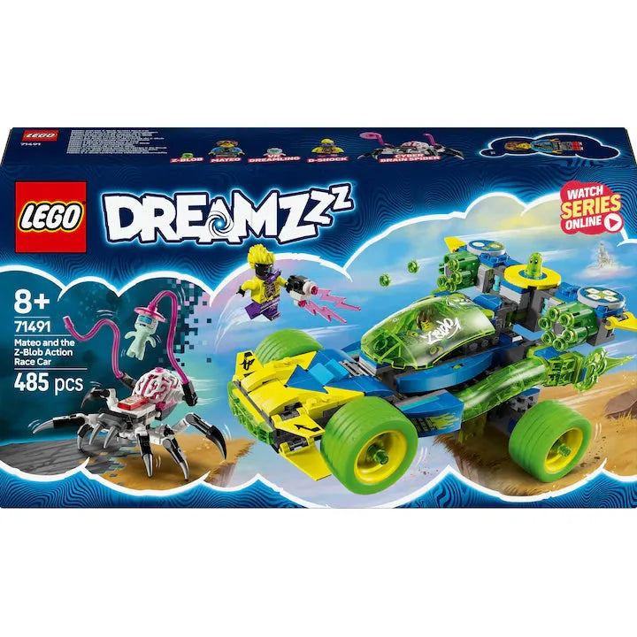LEGO DREAMZzz Mateo mit dem Z-Blob Action-Rennwagen 71491