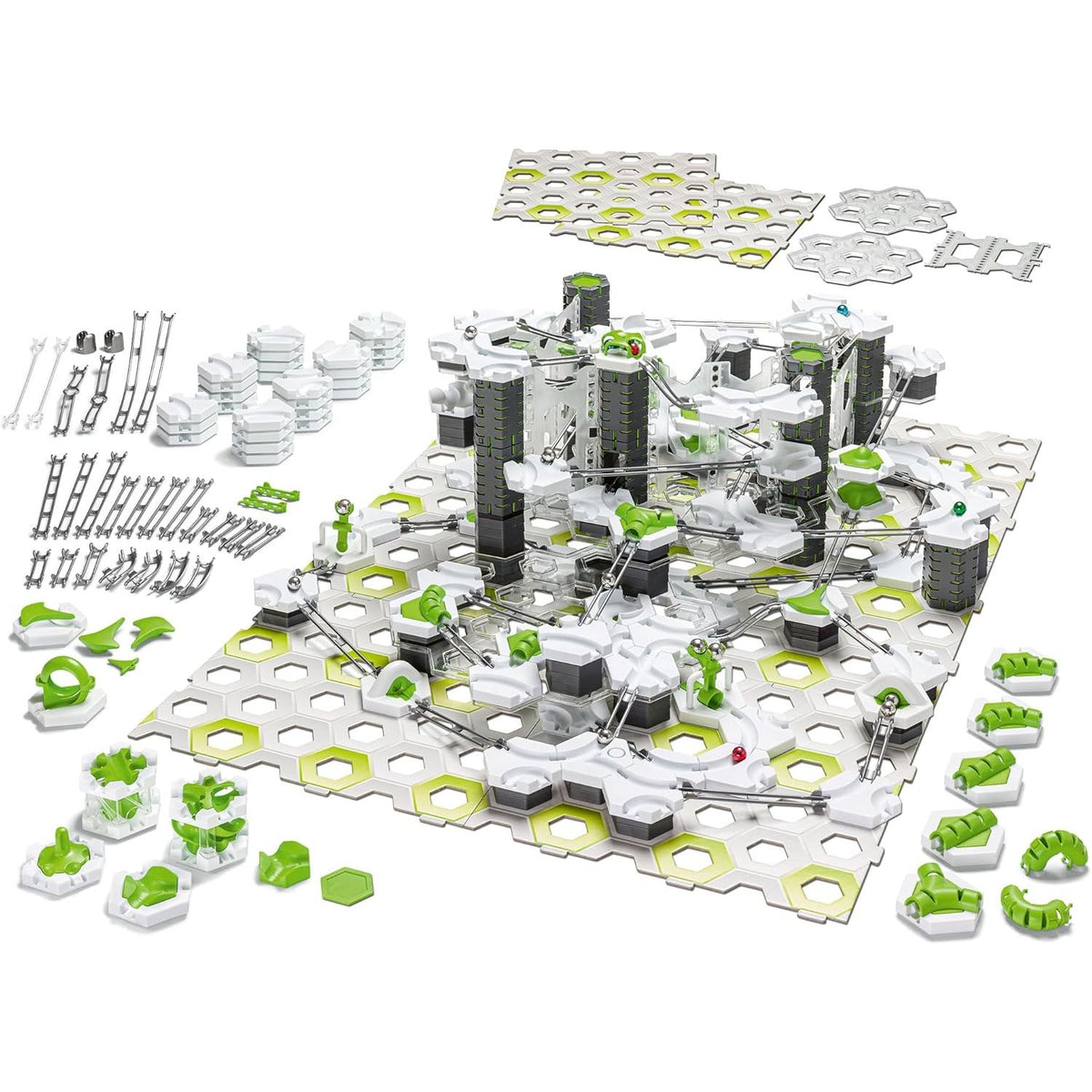 Ravensburger GraviTrax PRO Starter-Set Giant- Erweiterbare Kugelbahn für Kinder, Interaktive Murmelbahn, Lernspielzeug und Konstruktionsspielzeug ab 8 Jahren