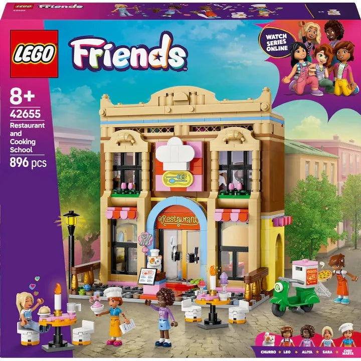 LEGO Friends Restaurant und Kochschule 42655