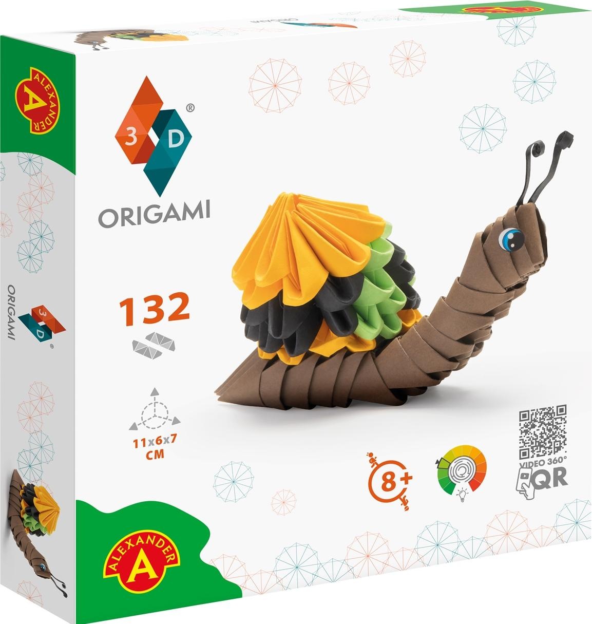 ORIGAMI 3D Schnecke