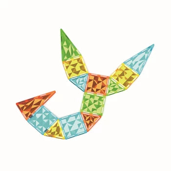 Geomag Magnetic Tiles Gems 16 Teile