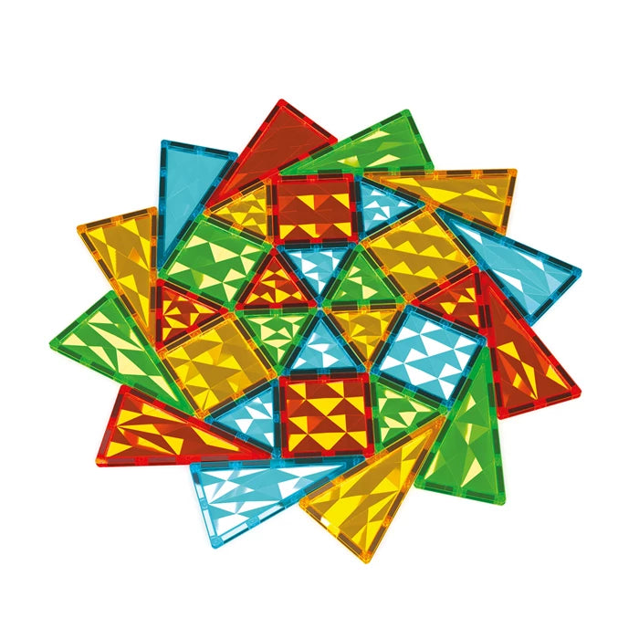 Geomag Magnetic Tiles Gems 100 Teile
