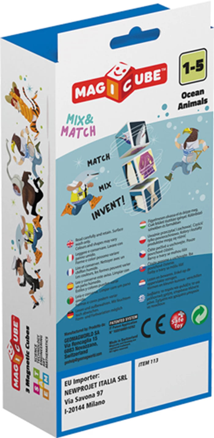 Geomag People Ocean Animals