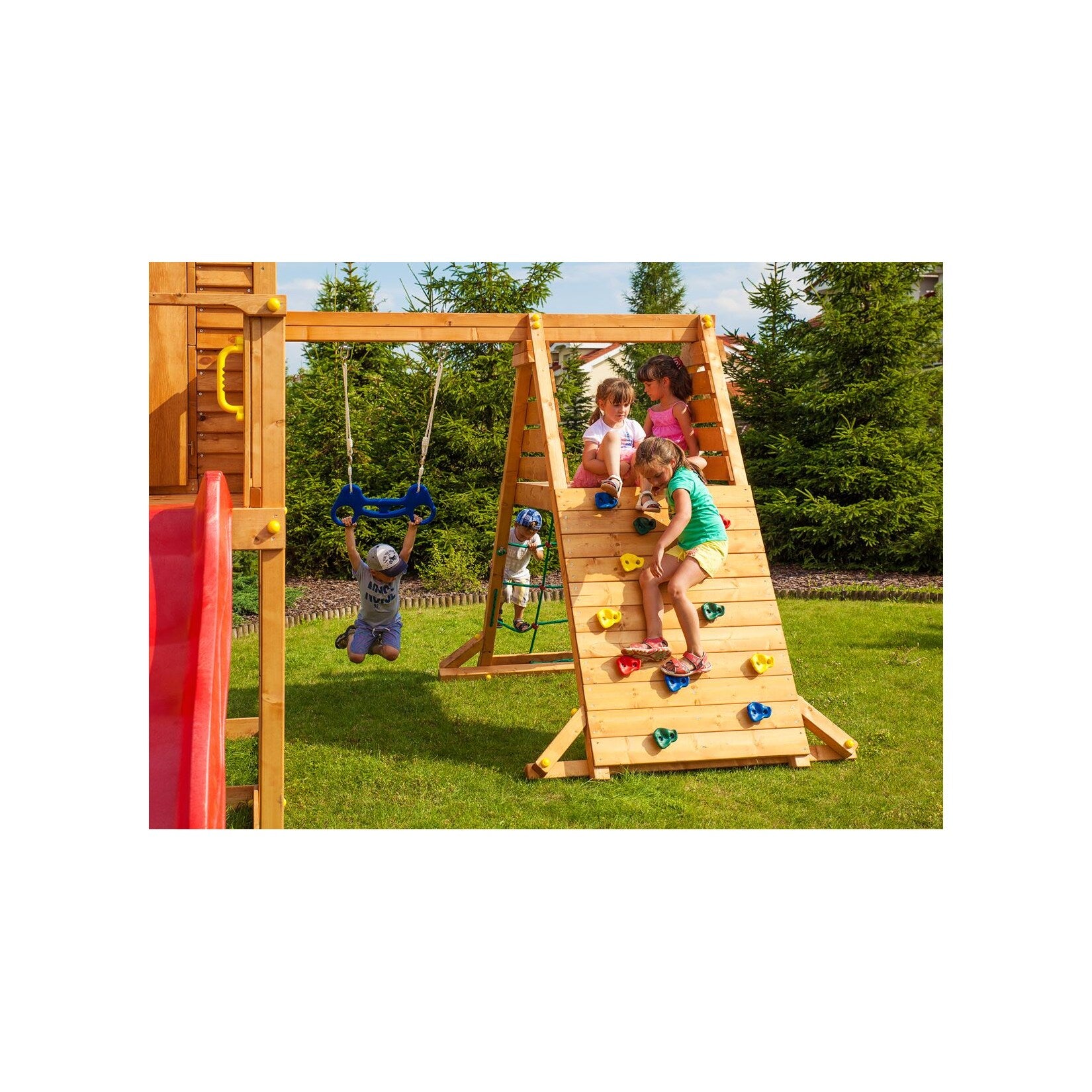 Fungoo SET SPIDER FORTRESS  slide GREEN
