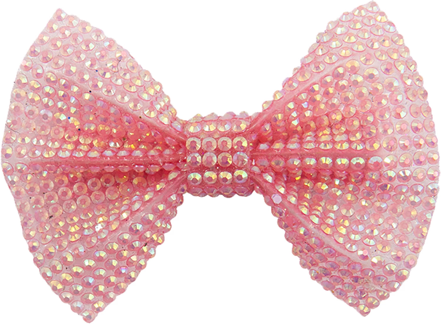 Haarclip Pink Gem Bow