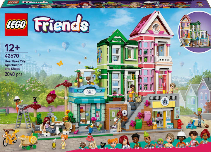 LEGO Friends Heartlake City Wohn- und Einkaufsstrasse 42670