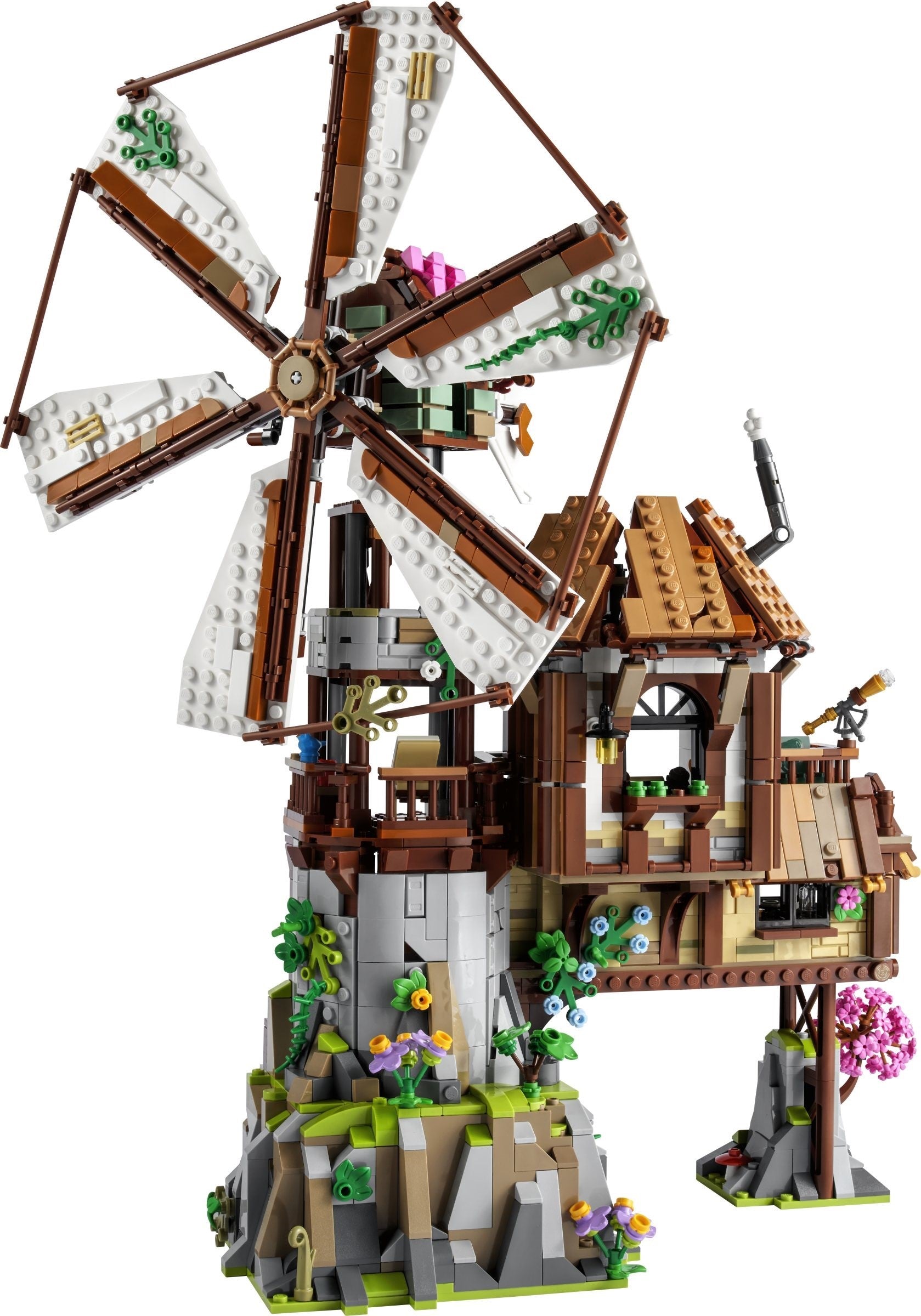 LEGO Bricklink Windmühle auf dem Berg 910003