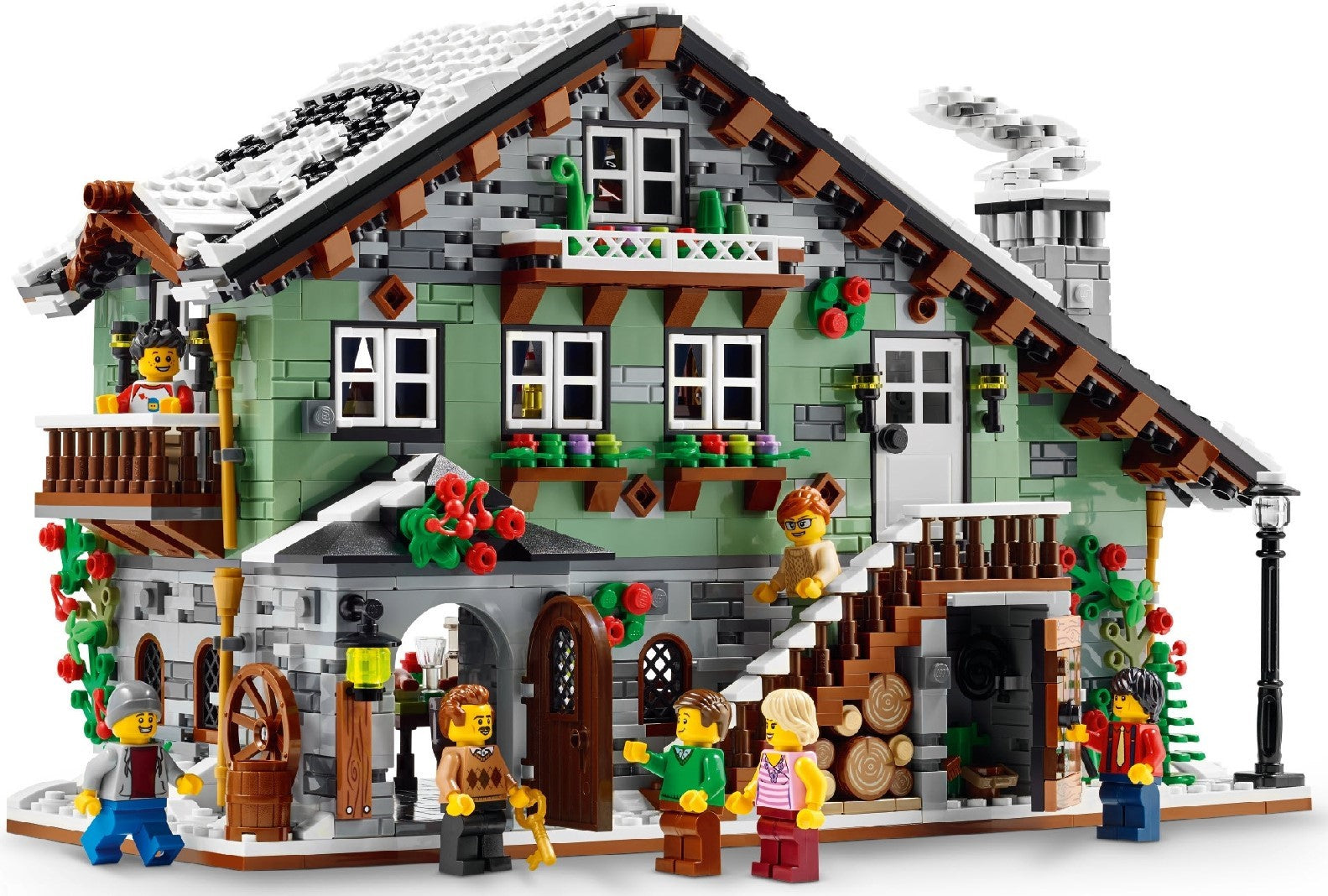 LEGO Bricklink Winter Chalet 910004