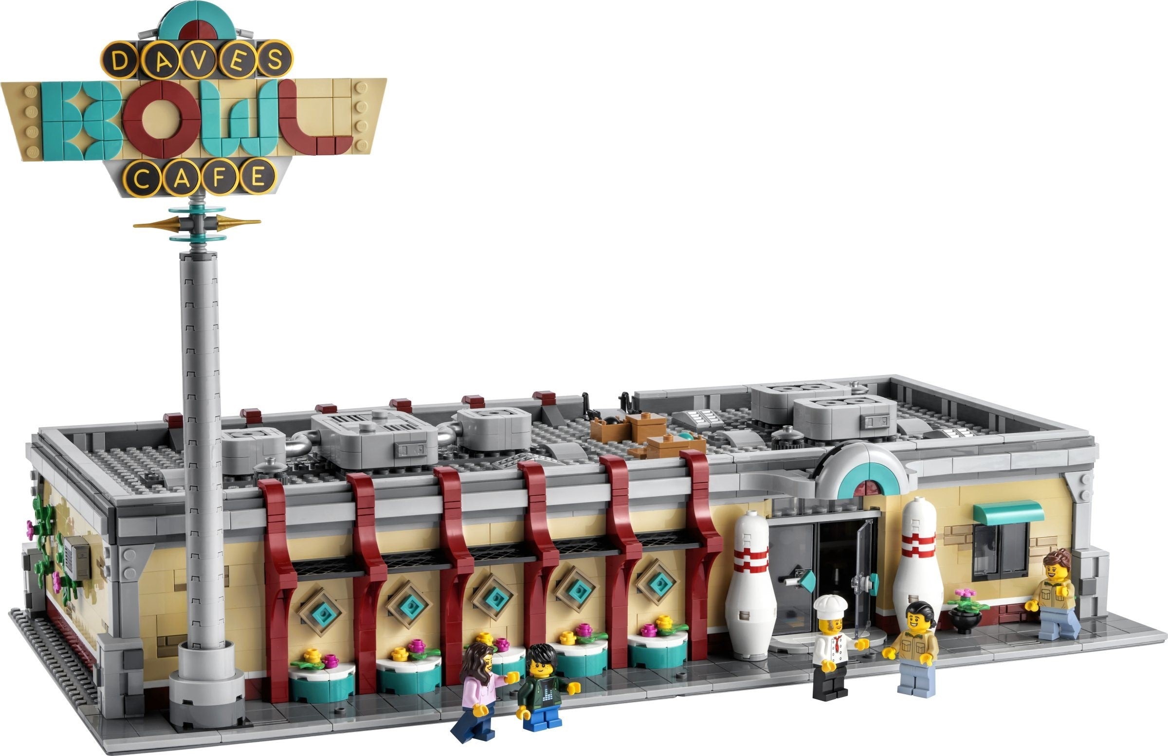 LEGO Bricklink Retro Bowling Bahn 910013