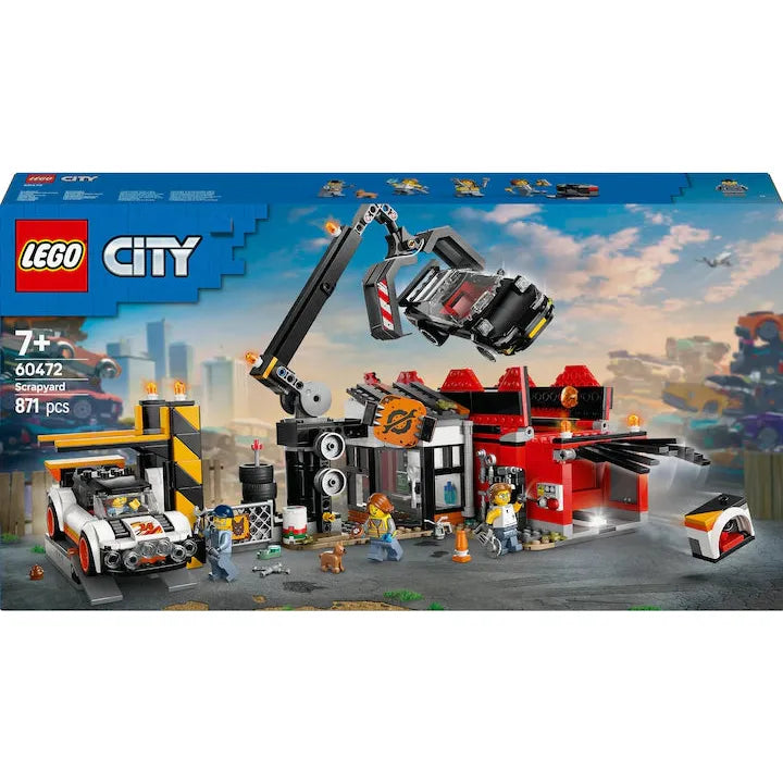 LEGO City Schrottplatz mit Autos 60472