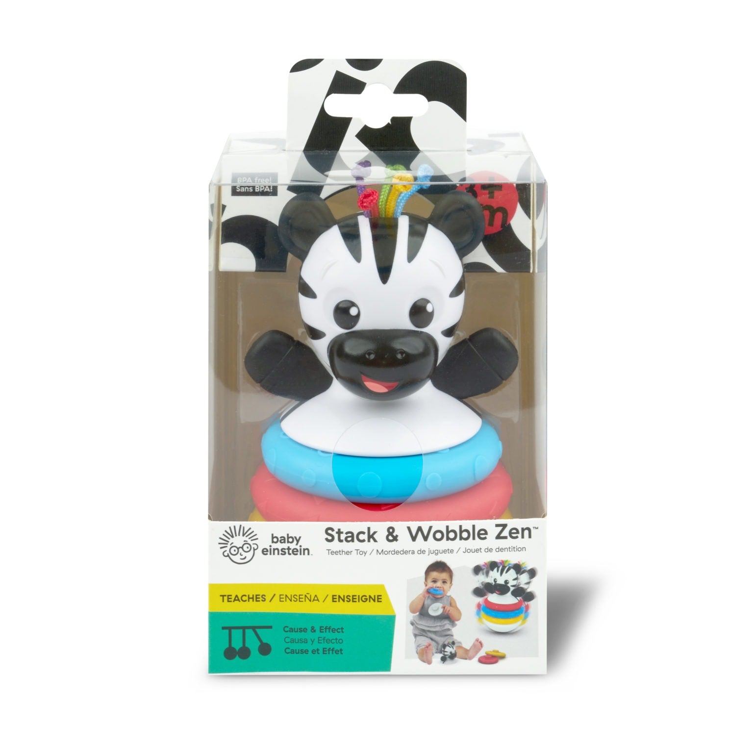Baby Einstein Beissring, Stack & Wobble Zen