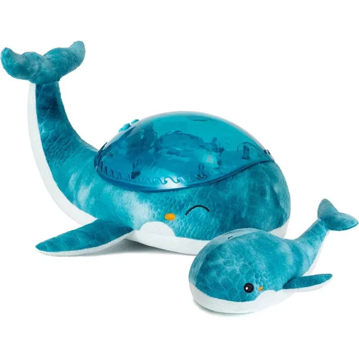 CLOUDBOX TRANQUIL WHALEFAMILY - BLAU