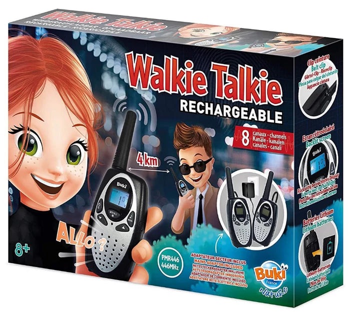 BUKI WALKIE-TALKIE WIEDERAUFLADBAR