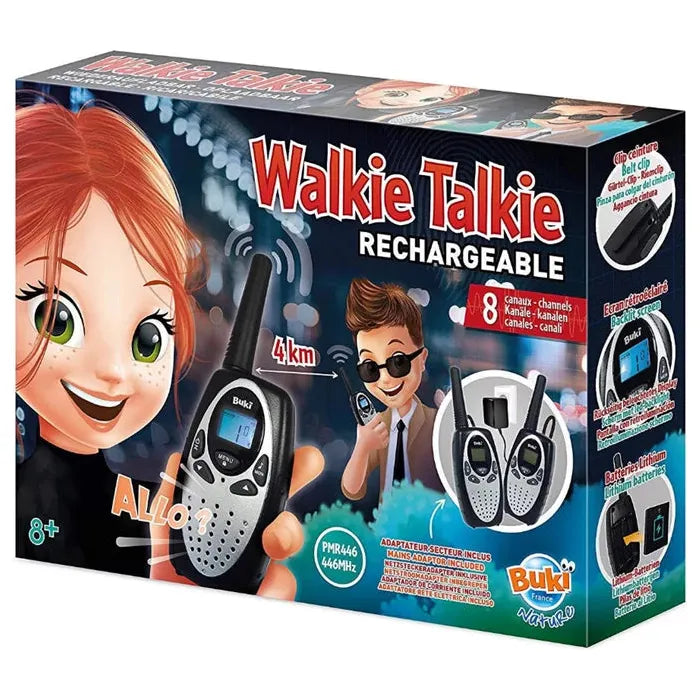 BUKI WALKIE-TALKIE WIEDERAUFLADBAR