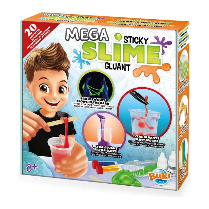 BUKI KLEBRIGER MEGA SLIME 20 AKTIVITÄTEN