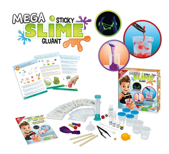 BUKI KLEBRIGER MEGA SLIME 20 AKTIVITÄTEN
