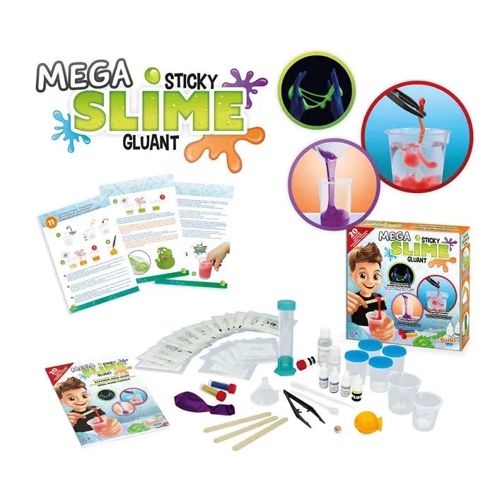 BUKI KLEBRIGER MEGA SLIME 20 AKTIVITÄTEN