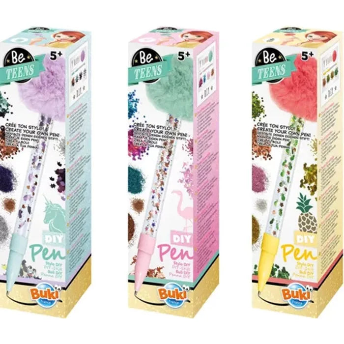 BUKI BE TEENS STYLOS DISPLAY 12PCS (FR-DE-IT-EN-ES-NL)