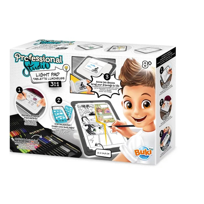 BUKI PROFESSIONAL STUDIO LEUCHTTABLET 3 IN 1