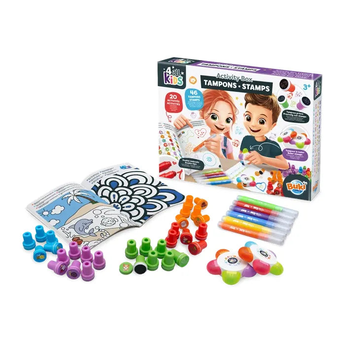 BUKI ACTIVITY BOX STEMPELS (FR-DE-IT-EN-ES-NL)