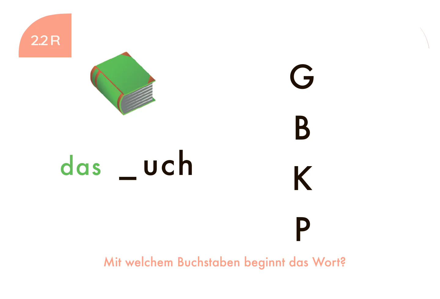Kölner Lernspielverlag Finde den Anfangs- & Endbuchstaben 1. Klasse