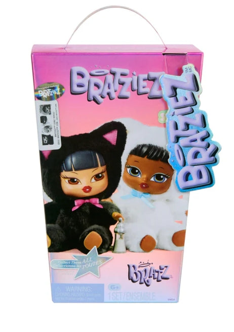 Porte-clés en peluche Bratz Bratziez Iconz Seriez (paquet unique)