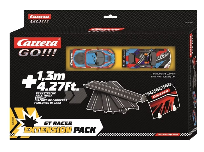 GO! Ausbauset 1.3m/ GT Racer Ferrari 296 GT3 & BMW M4 GT3