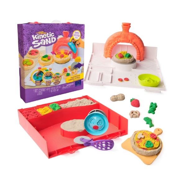 Amigo Kinetic Sand - Squish Pizza