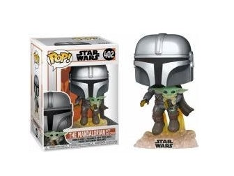 Funko POP! - Star Wars - The Mandalorian: Mando w. Jet Pack