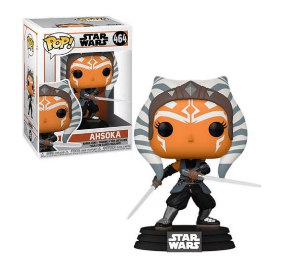 Funko Pop! Star Wars Mandalorian : Ahsoka W/Sabers
