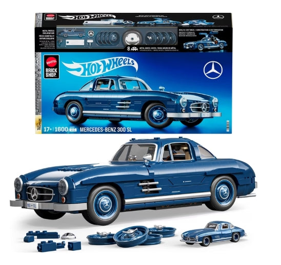 Mattel Brick Shop Premium Series Mercedes-Benz 300 SL