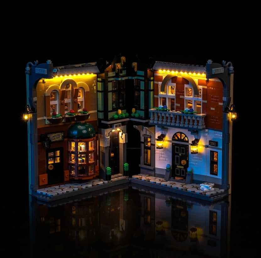 BrickBling LED Licht Set für LEGO Sherlock Holmes: Bücherstütze (10351) inkl. Fernbedienung