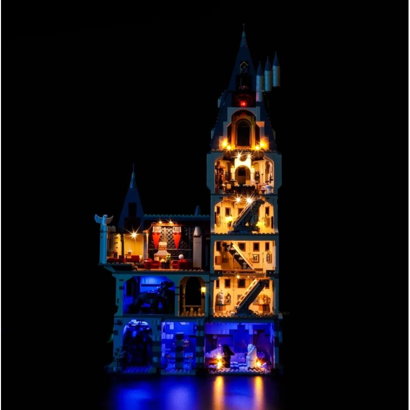 BrickBling LED Licht Set für LEGO Harry Potter: Schloss Hogwarts™: Der Hauptturm (76454) inkl. Fernbedienung