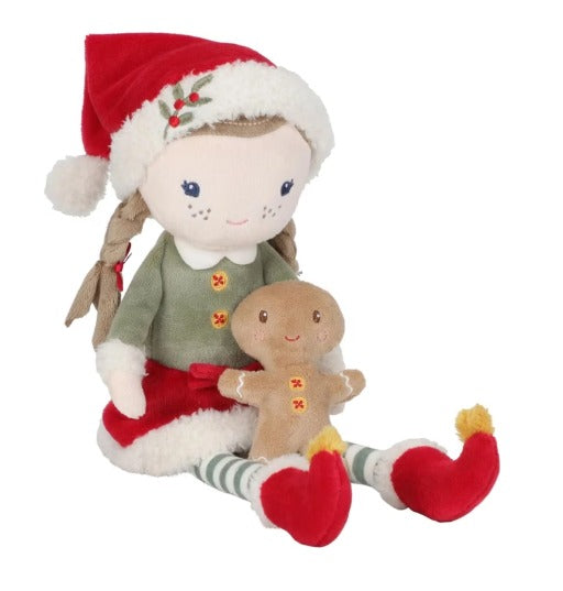 Little Dutch Weihnachtspuppe Rosa 35cm