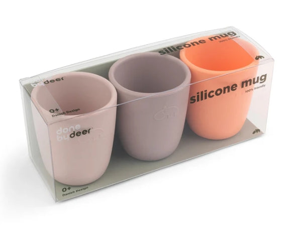 Done by Deer Silikon 3 Becher