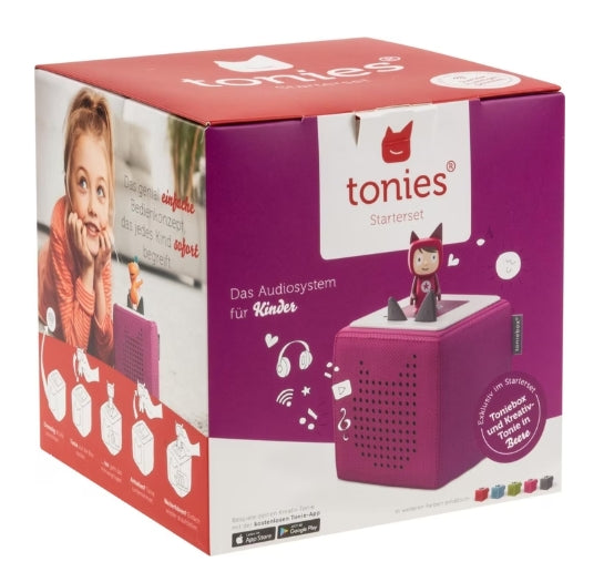 Tonies Toniebox Starterset Beere (Kreativ-Tonie)