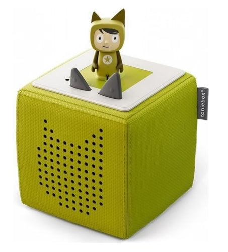 Tonies Toniebox Starterset Grün (Kreativ-Tonie)