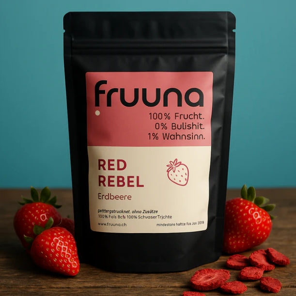 Fruuna MINI - Rote Rebellen Erdbeeren, 20g